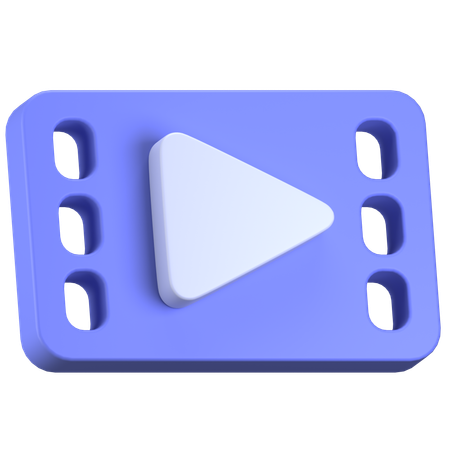 Video  3D Icon