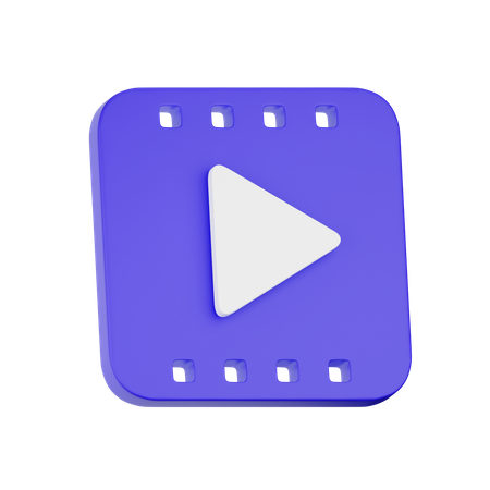 Video  3D Icon