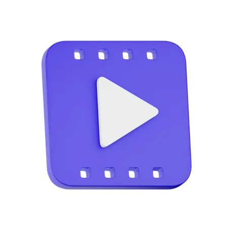 Video  3D Icon