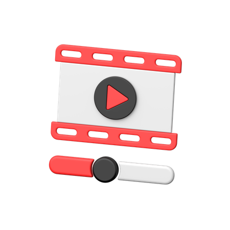 Video  3D Icon