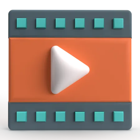 Video  3D Icon