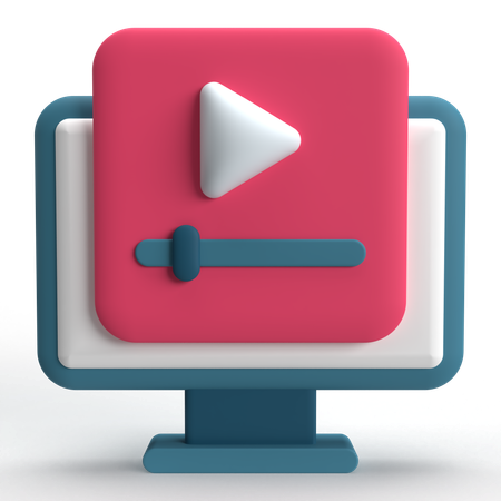 Video  3D Icon