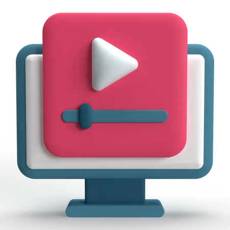 Video  3D Icon