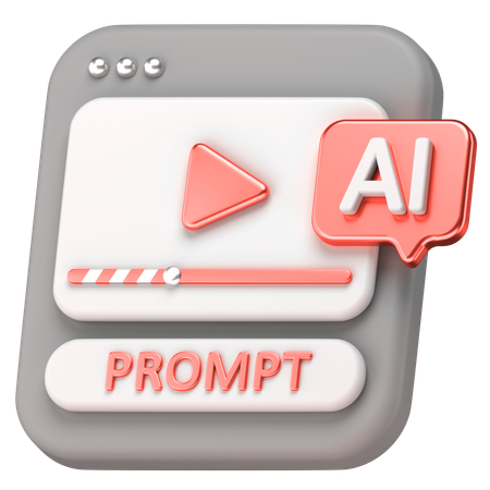 Video  3D Icon