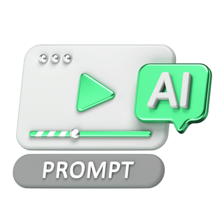 Video  3D Icon
