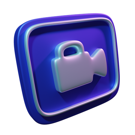 Video  3D Icon