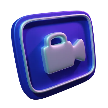 Video  3D Icon