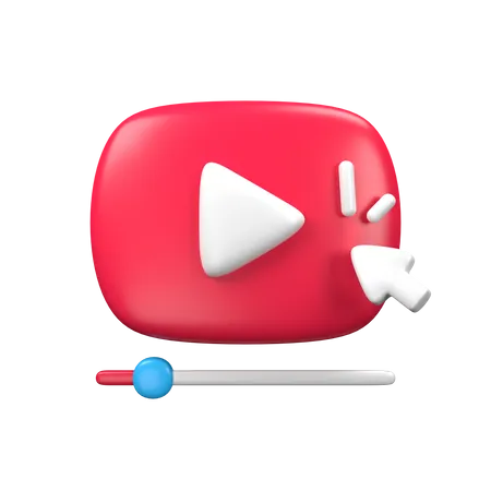 Video  3D Icon