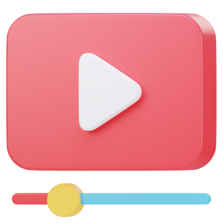 Video  3D Icon