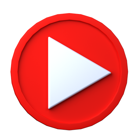 Video abspielen  3D Icon