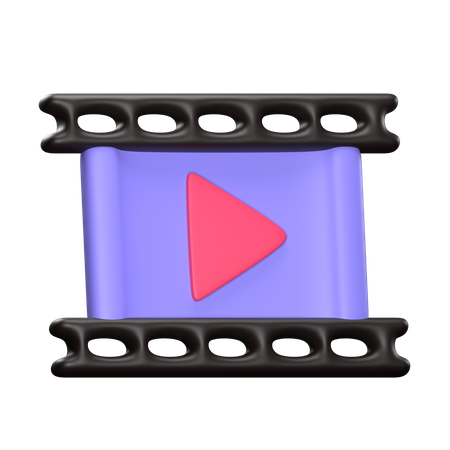 Video abspielen  3D Icon