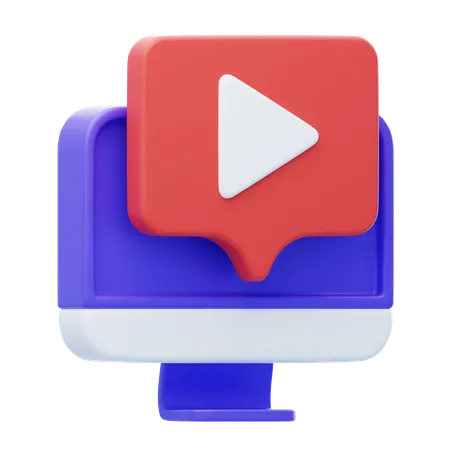 Video Ads  3D Icon