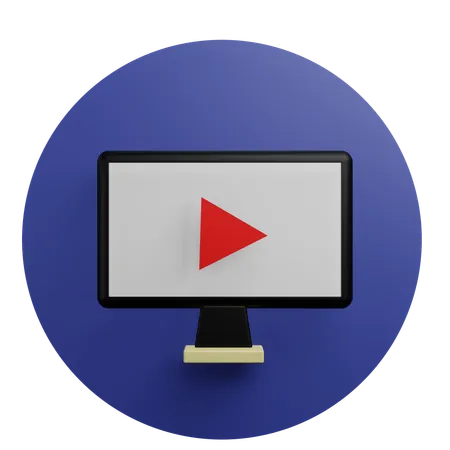 Schau Video  3D Icon