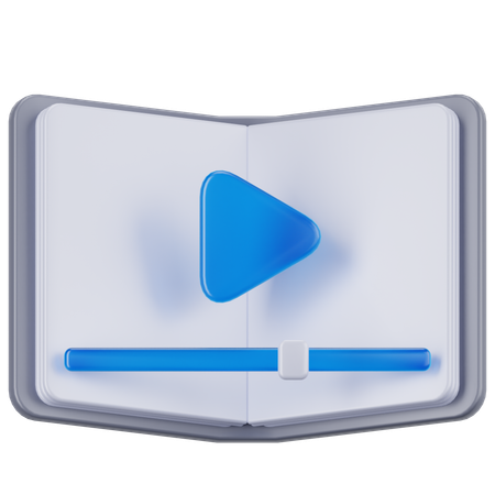 Apprentissage vidéo  3D Icon