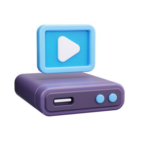 Video Bakcup  3D Icon