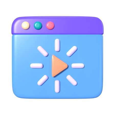 Video Buffering  3D Icon