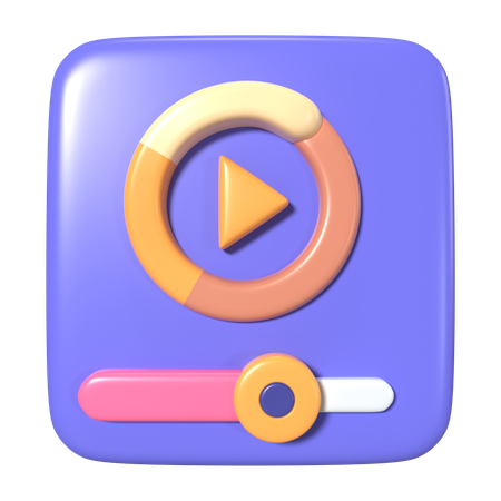 Video Buffering  3D Icon
