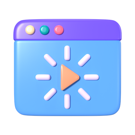 Video Buffering  3D Icon