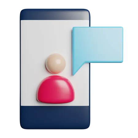 Video Call Meeting 3D Icon