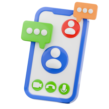 Video Call  3D Icon