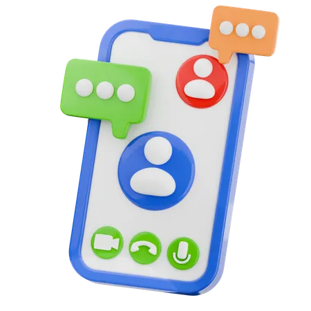 Video Call  3D Icon