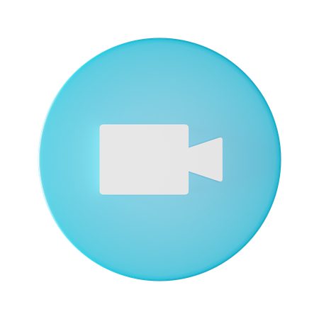 Video Call  3D Icon