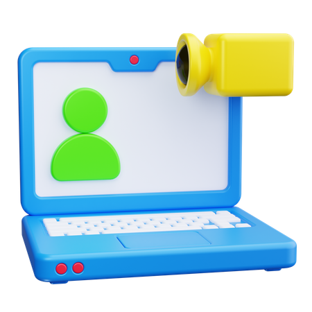 Video Call  3D Icon