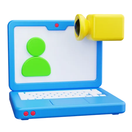 Video Call  3D Icon