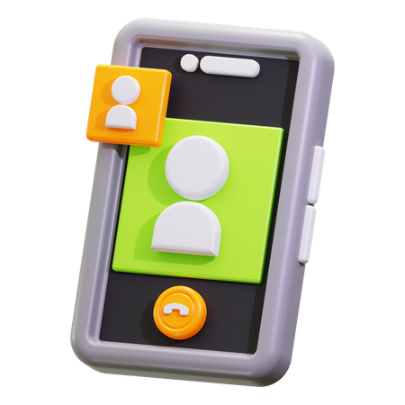 Video Call  3D Icon