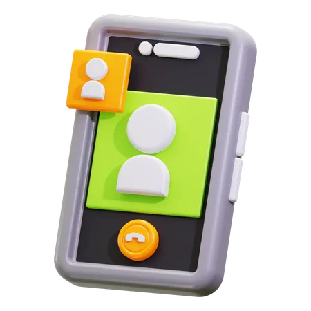 Video Call  3D Icon