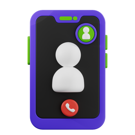 Video call  3D Icon