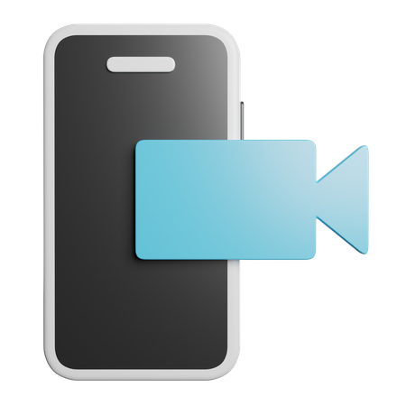 Video Call  3D Icon