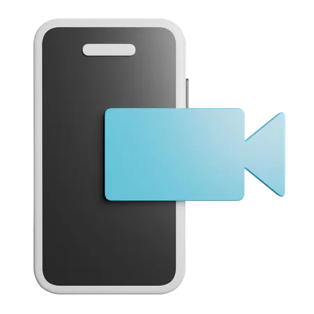 Video Call  3D Icon