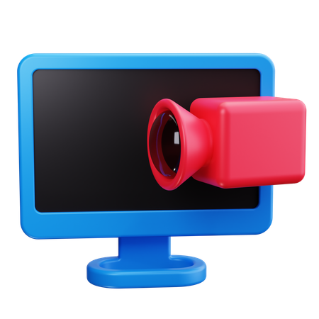 Video Call  3D Icon