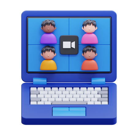 Video call  3D Icon