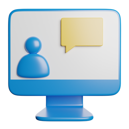 Video Call  3D Icon