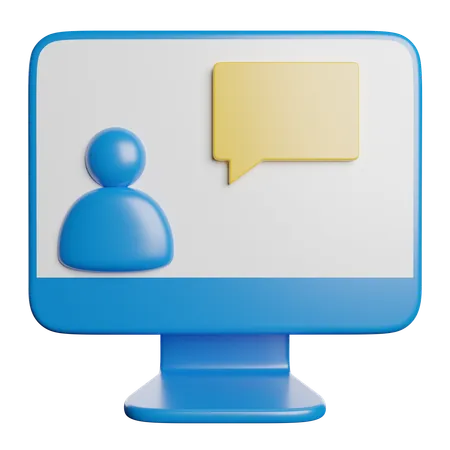 Video Call  3D Icon