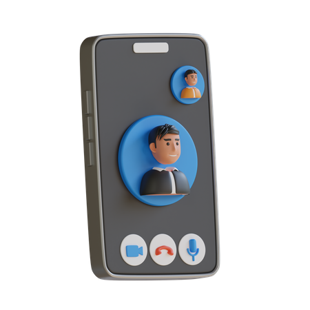 Video Call  3D Icon