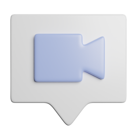 Video Call  3D Icon