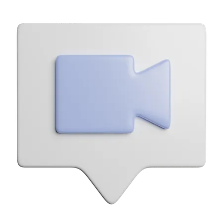 Video Call  3D Icon