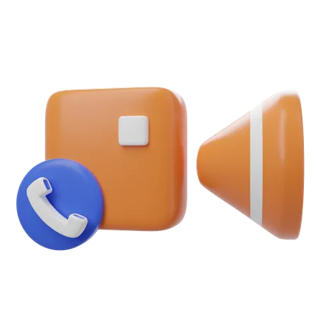 Video Call  3D Icon