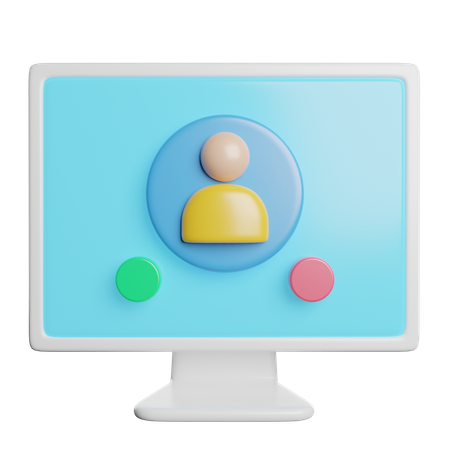 Video Call  3D Icon