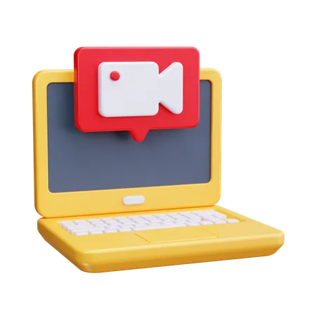 Video Call  3D Icon