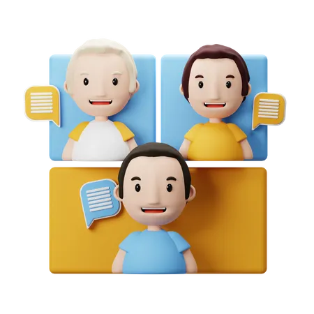 Video Call  3D Icon