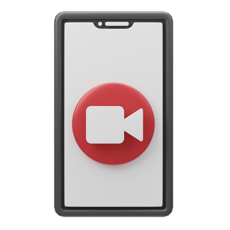 Video Calling  3D Icon