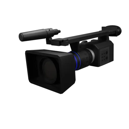 Camara de video  3D Icon