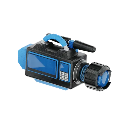 Video Camera  3D Icon