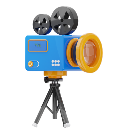 비디오 카메라  3D Icon