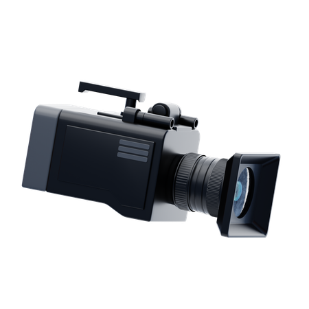 Video Camera  3D Icon