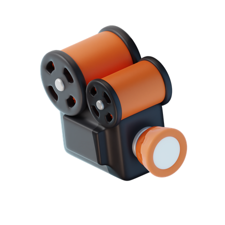 Video Camera  3D Icon